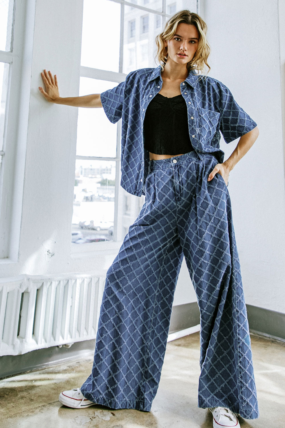 IT'S A SECRET DENIM PANTS Flying Tomato